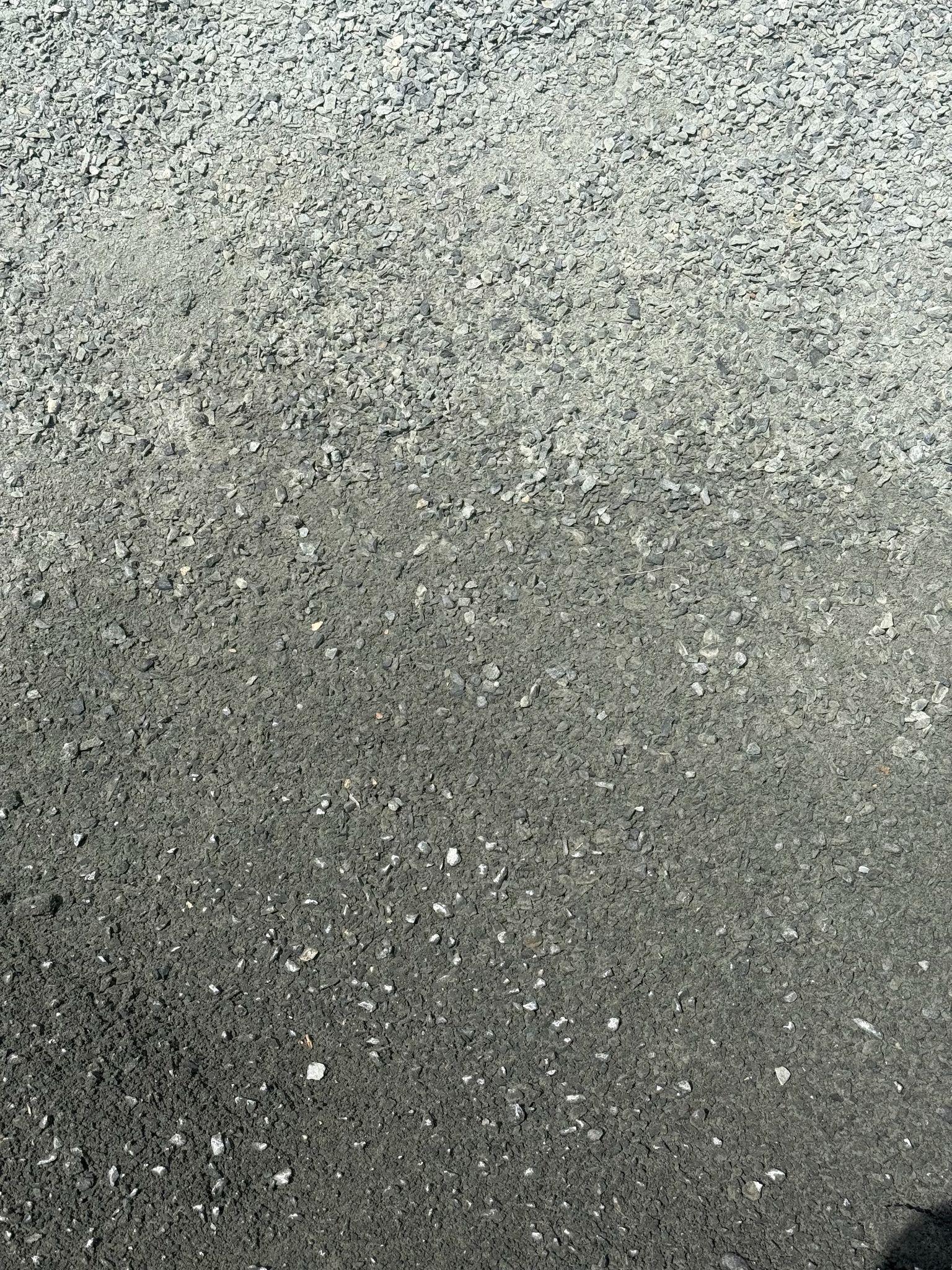 1/4" Down Black Granite