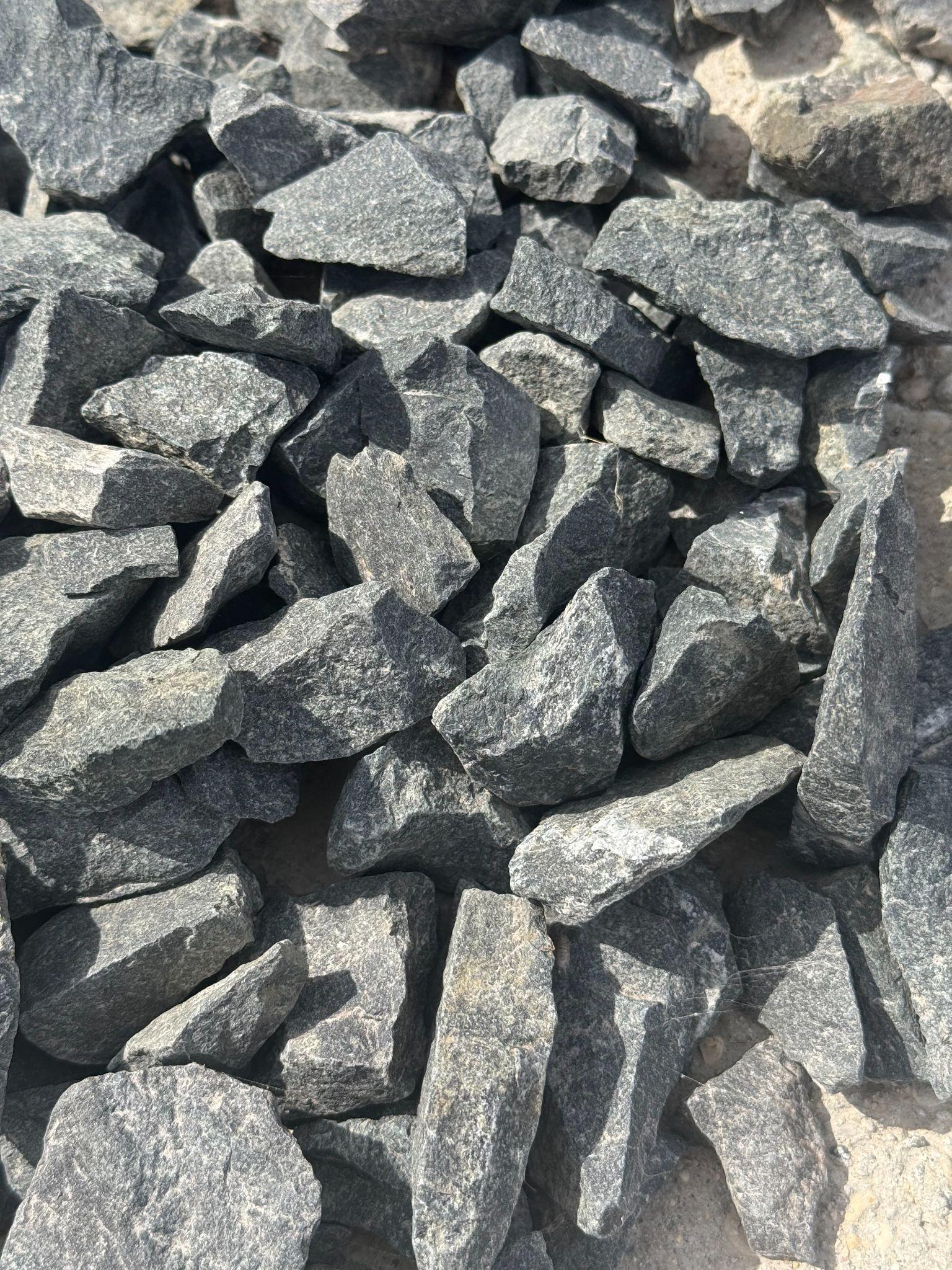 3/4" Black Granite