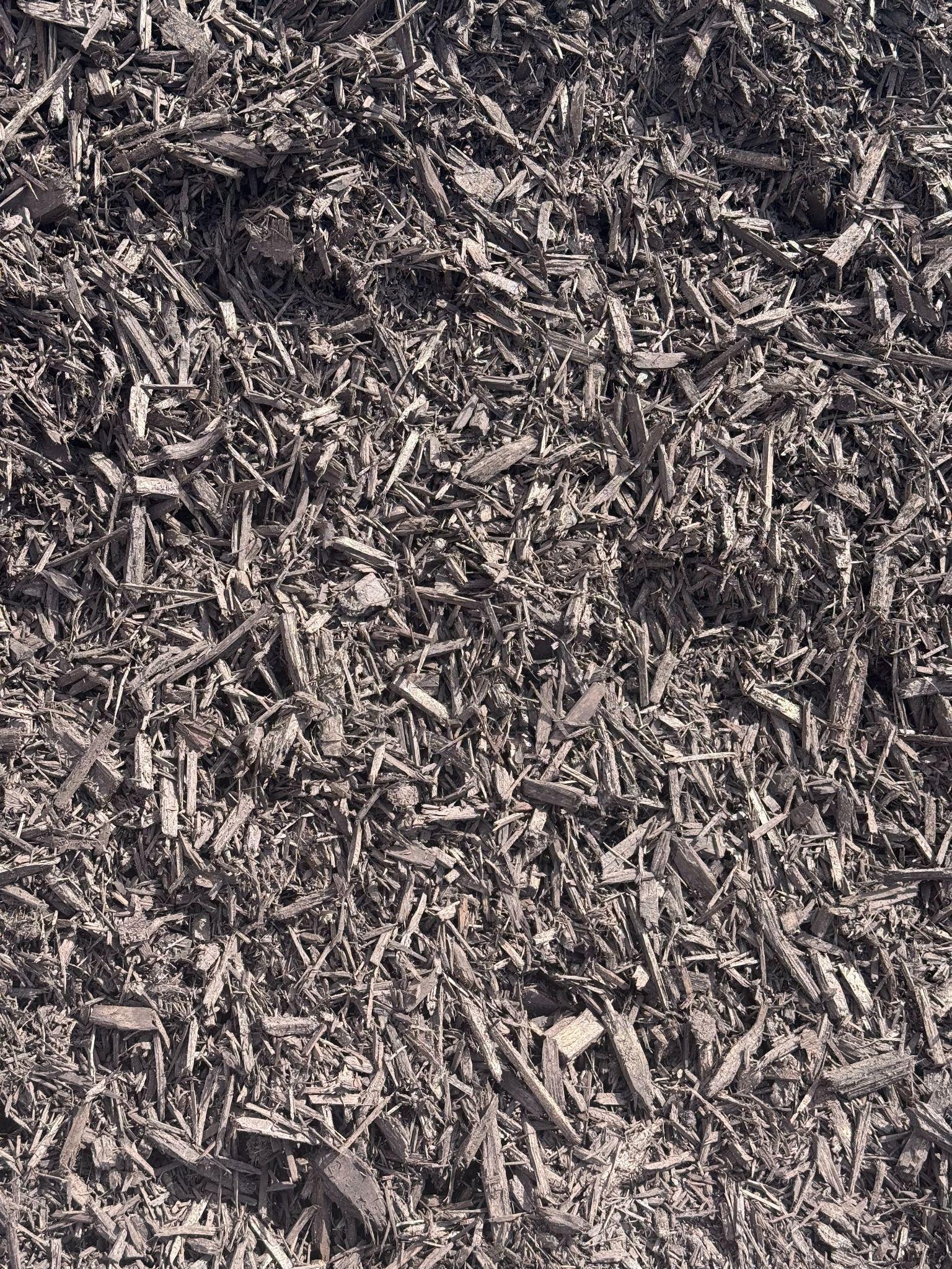 Black Coloured Mulch